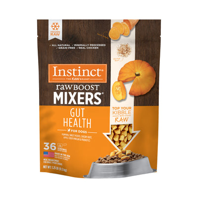 Instinct Raw Boost Mixers Gut Health 1.25-lb, Frozen Meal Topper