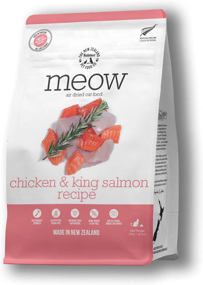 The New Zealand Natural Pet Food Co Meow Chicken & King Salmon Recipe 26.5-oz, Air-Dried Cat Food