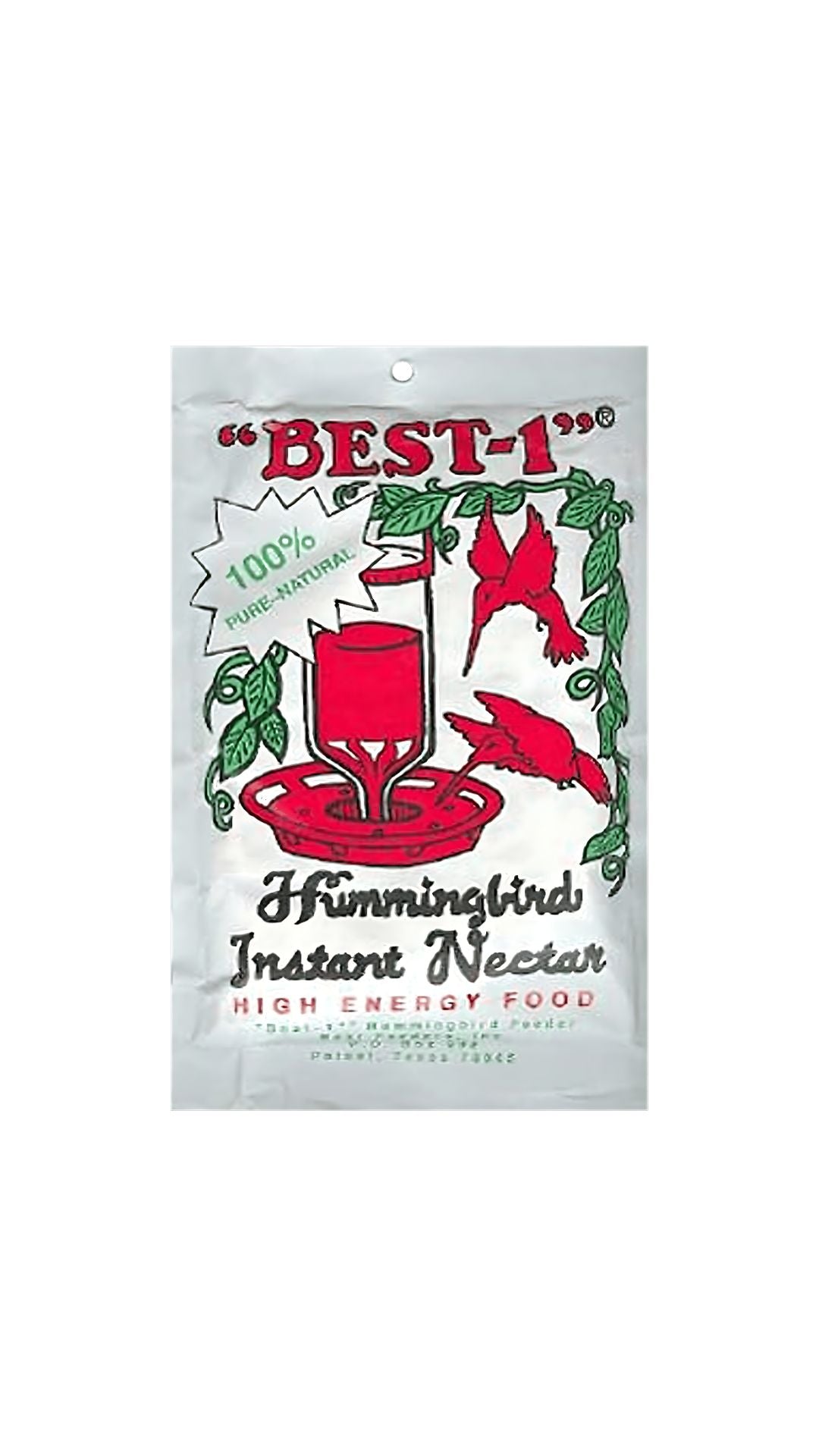 Best-1 Hummingbird Instant Nectar, 8-oz Bag
