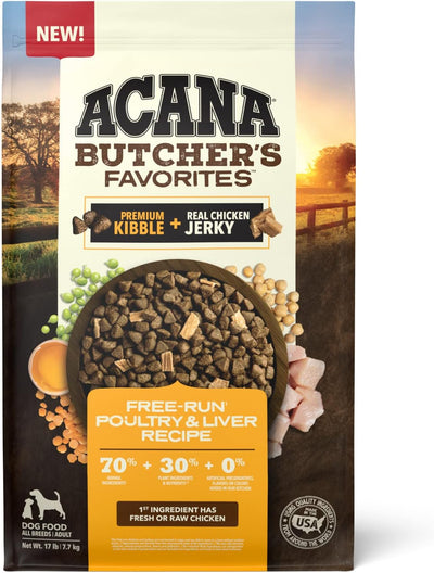Acana Butcher's Favorites™  Free-Run Poultry & Liver Recipe , Dry Dog Food