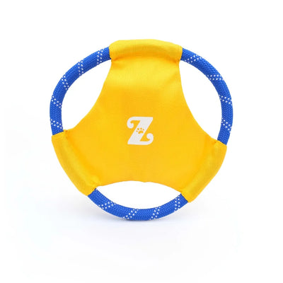 Zippy Paws Yellow Rope Gliderz, Dog Toy