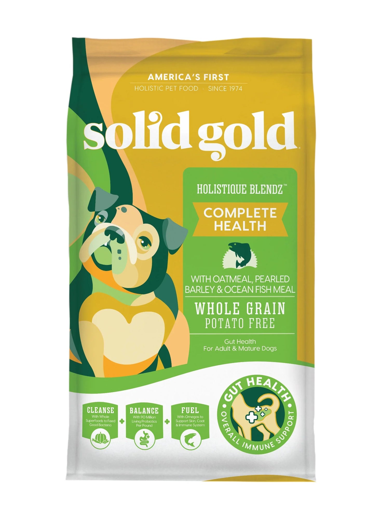 Solid Gold Holistique Blendz™, Dry Dog Food, 4-lb Bag