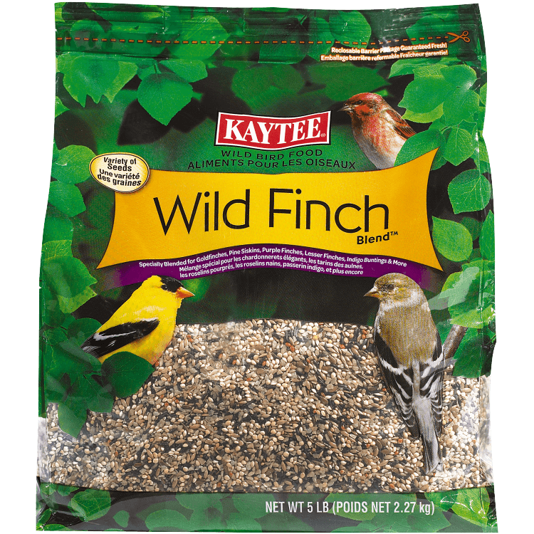 Kaytee Wild Finch Blend 5-lb, Bird Food