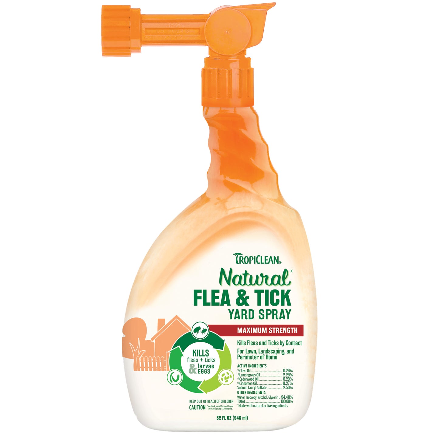Tropiclean Flea & Tick Yard 32-oz Spray