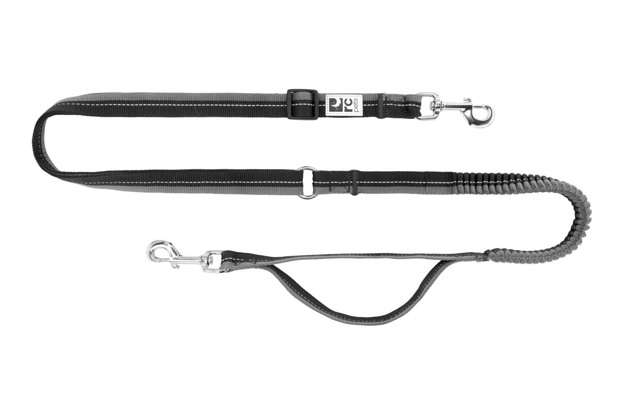 RC Pets Black Bungee Active, Dog Leash