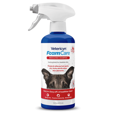 Vetericyn FoamCare® Medicated 16-oz, Pet Shampoo