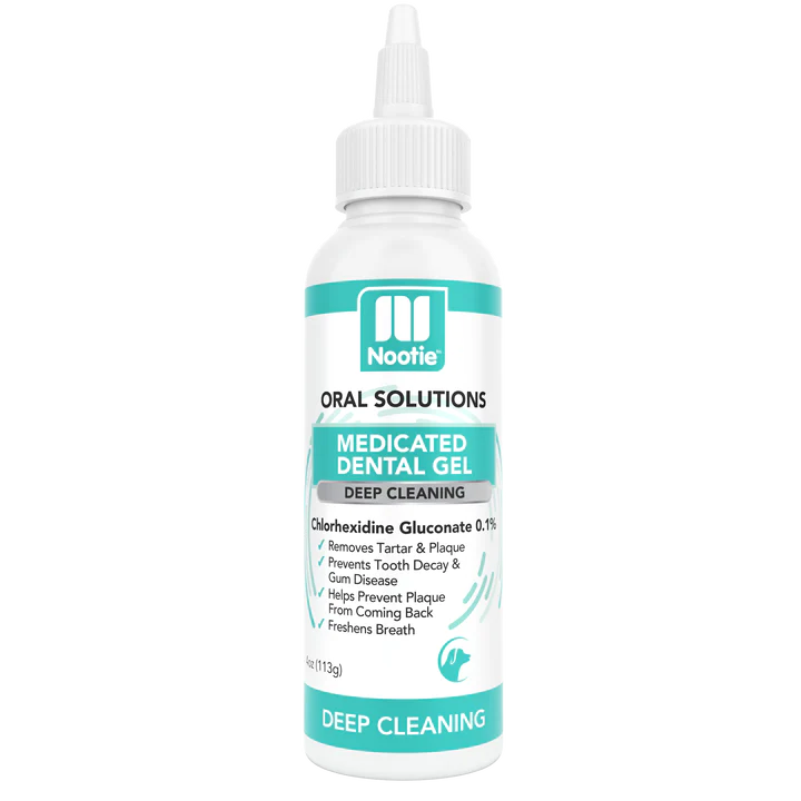 Nootie Antimicrobial Dental Gel 4-oz, For Dogs