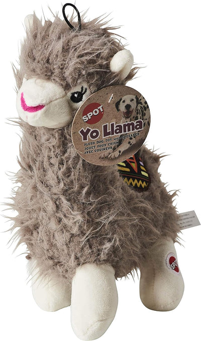 Spot Yo Llama Plush 10-Inch, Assorted, Dog Toy