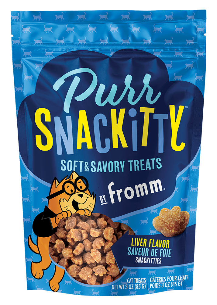 Fromm Purr Snackitty Liver Recipe 3-oz, Cat Treat