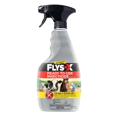 Absorbine Flys-X® Ready To Use Insecticide For Livestock 32-oz Spray, Insect Repellent