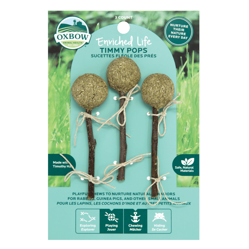 Oxbow Enriched Life Timmy Pops, Small Animal Chew