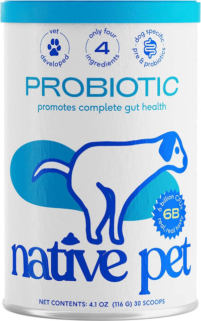 Native Pet Probiotic, Dog Supplement