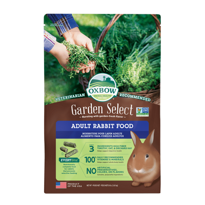 Oxbow Garden Select Adult Rabbit Formula 8-lb, Rabbit Food