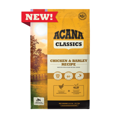 Acana Classics Chicken & Barley Recipe, Dry Dog Food