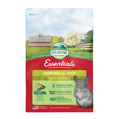 Oxbow Essentials Chinchilla Food, 10-lb