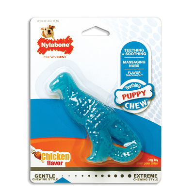 Nylabone Puppy Chew Dino, Dog Toy