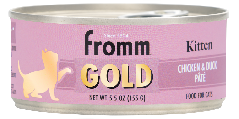 Fromm Kitten Gold Chicken & Duck Pate, Wet Cat Food Case