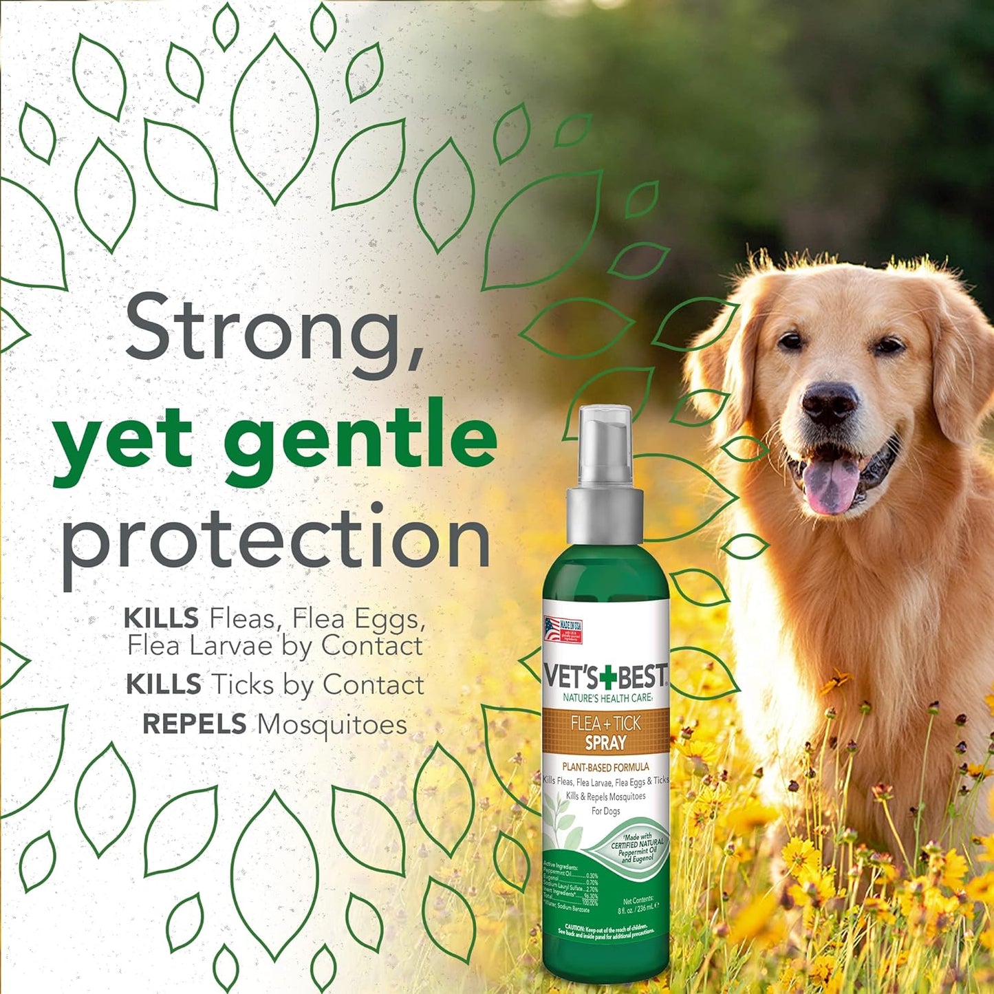 Vet's Best Flea & Tick Spray For Dogs