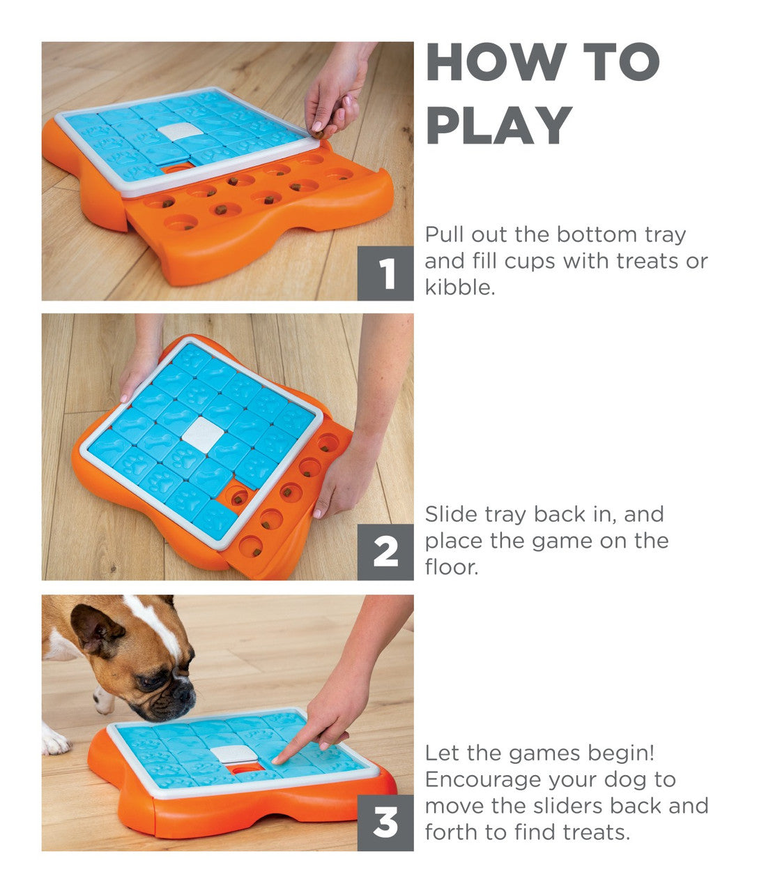 Outward Hound Challenge Slider Interactive Treat Puzzle For Dogs