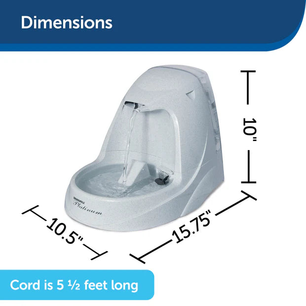 Petsafe Drinkwell Paltinum Pet Fountain, 168-oz Capacity