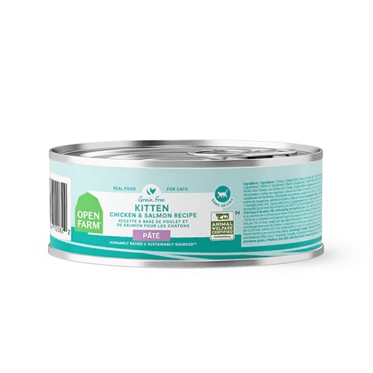 Open Farm Kitten Chicken & Salmon Pâté, Wet Cat Food