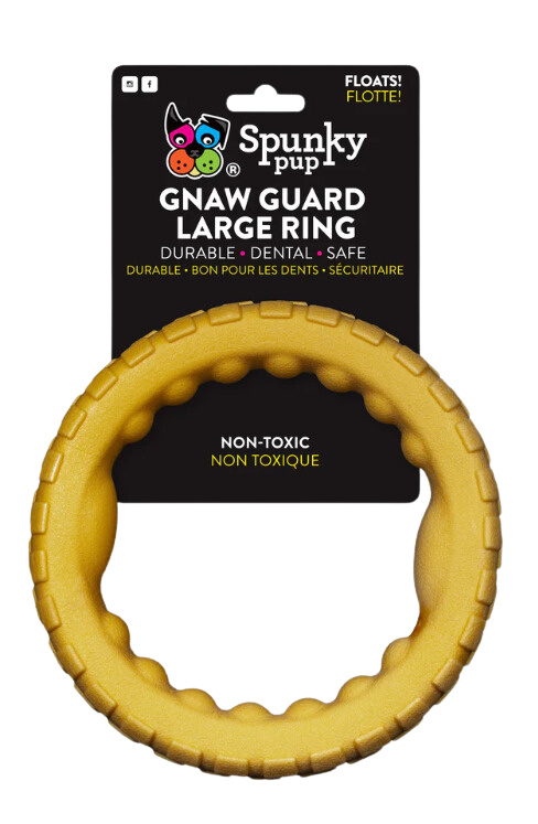 Spunky Pup Gnaw Guard Ring, Dog Toy