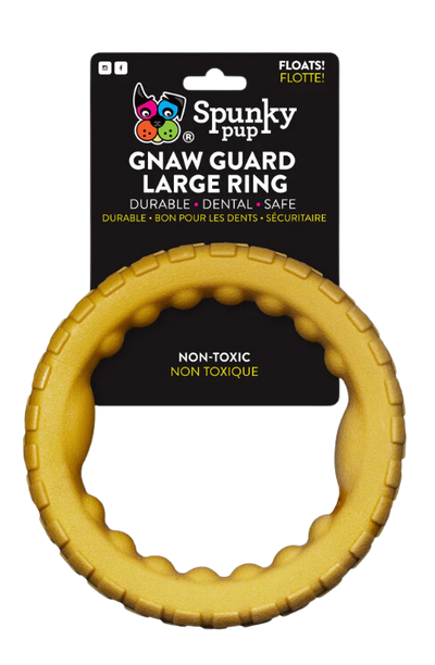 Spunky Pup Gnaw Guard Ring, Dog Toy