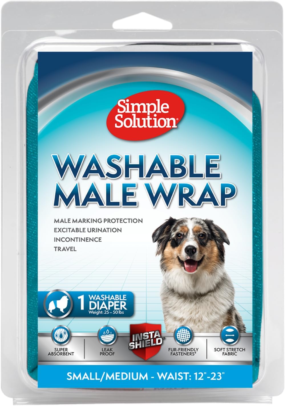 Simple solutions 2025 male dog wraps