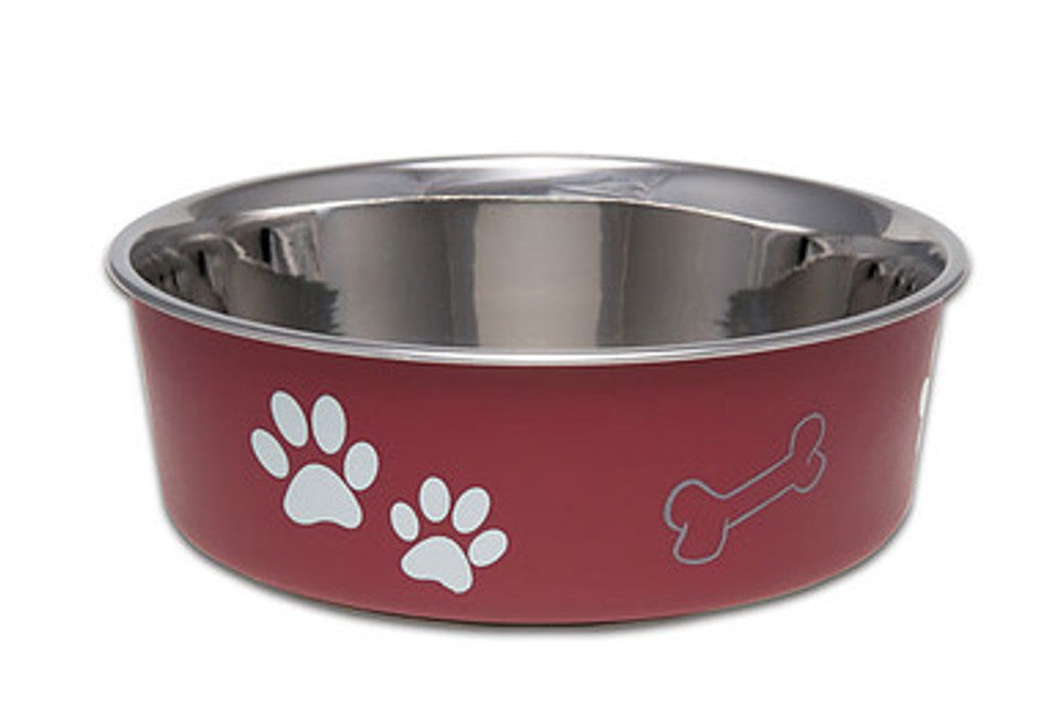 Loving Pets Bella Bowl, Stainless Steel Dog Bowl