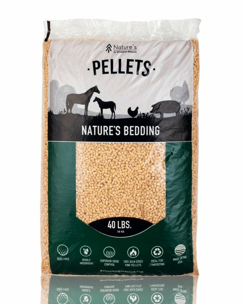 Kruse Nature's Bedding Pine Pellets, 40-lb Bag