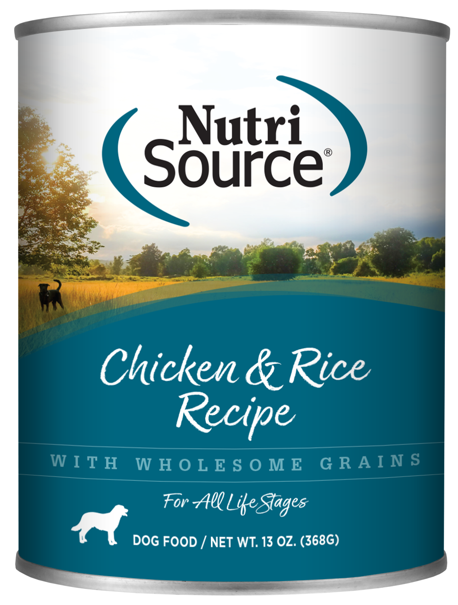 NutriSource® Adult Chicken & Rice Formula Healthy Wet Dog Food