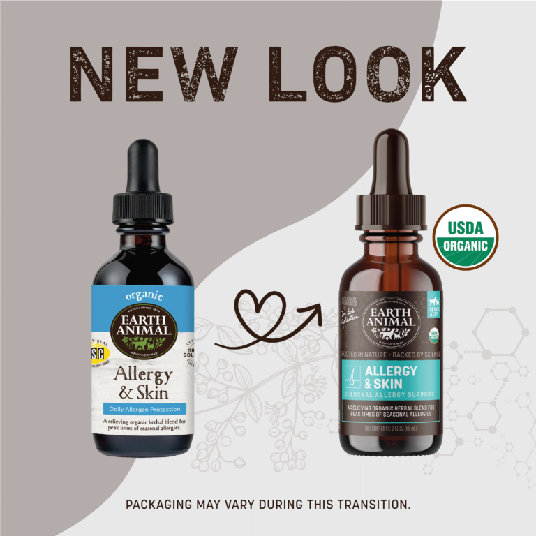 Earth Animal Allergy & Skin 2-oz, Pet Supplement