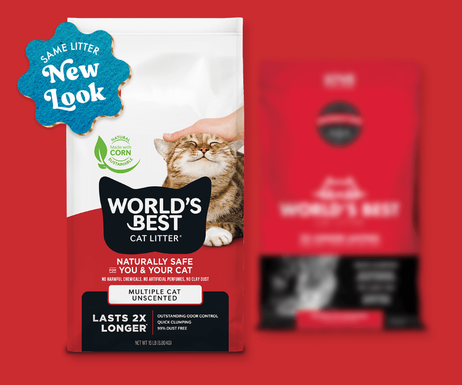 World's Best Cat Litter Multiple Cat Unscented, Cat Litter