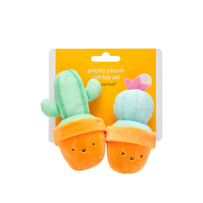 Pearhead Prickly Plants Set, Cat Toy