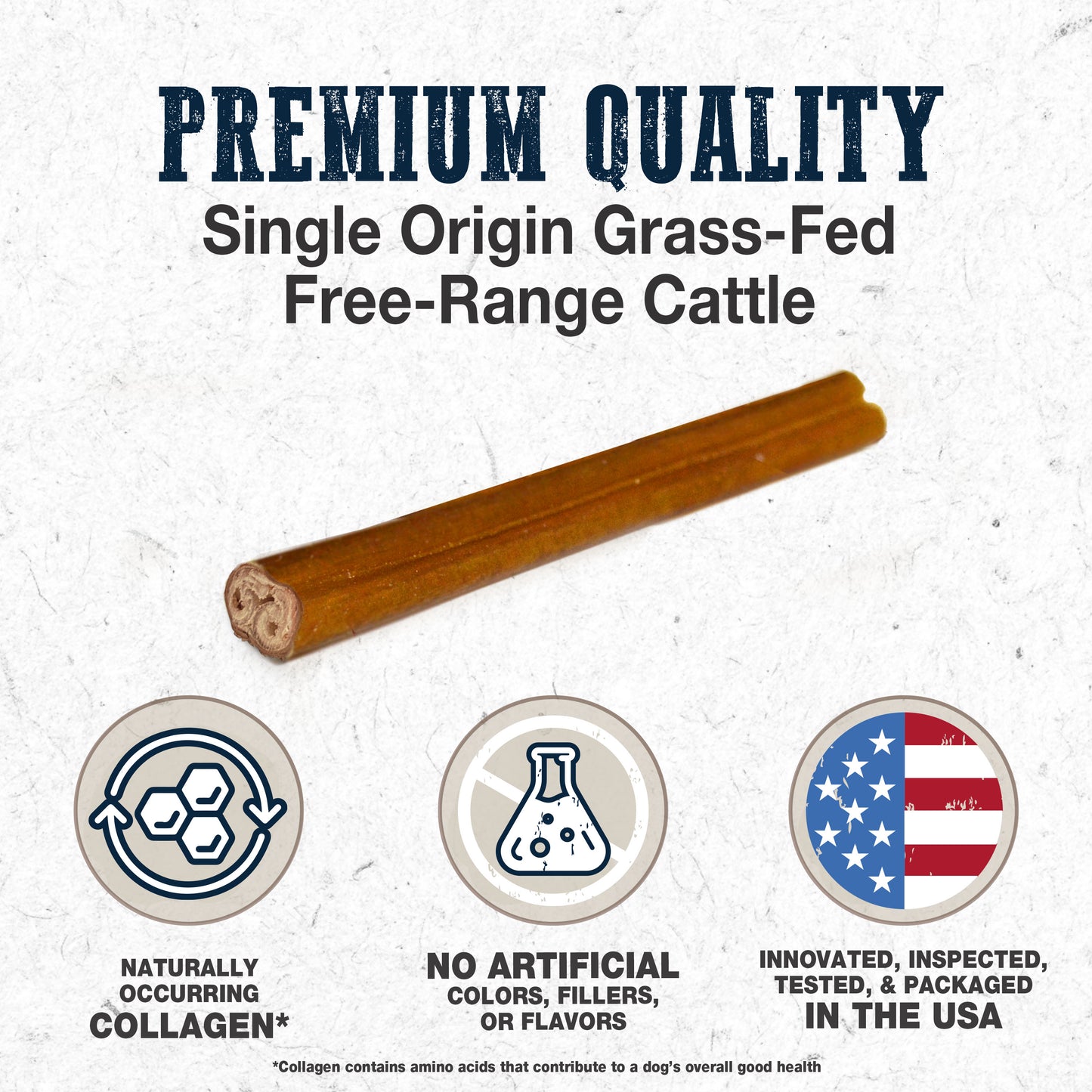 Cadet Bully Hide Sticks, Dog Chew