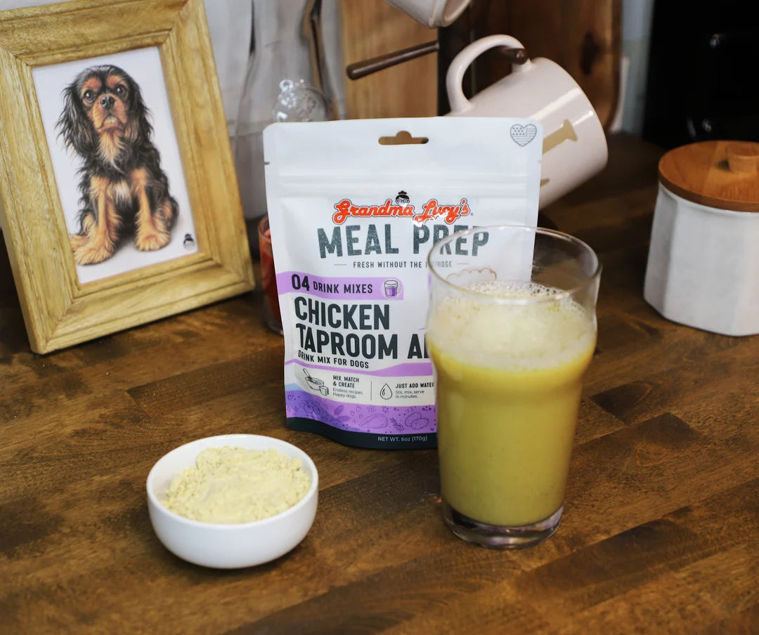 Grandma Lucy's Meal Prep Chicken Taproom Ale, Dog Food Supplement, 6-oz Bag