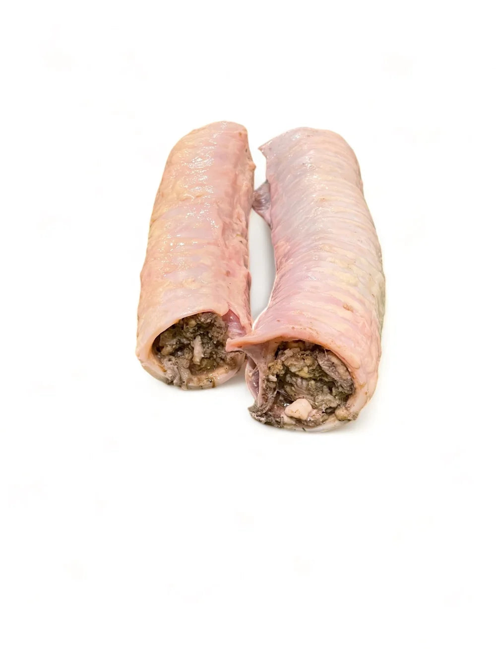 Ancestral Raw Nutrition Raw Green Tripe Stuffed Tracheas, Frozen Raw Dog Chew, 2-Count