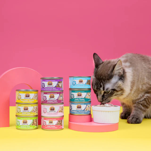 Weruva Asian Fusion Tuna & Shirasu in Gravy, Wet Cat Food, 3-oz, Case Of 24