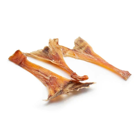 Tuesday's Natural Dog Company, Ostrich Long Tendons, Dog Treat, 4-oz Bag