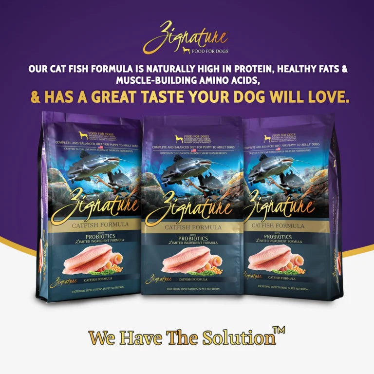 Zignature Grain Free Limited Ingredient Catfish Dry Dog Food