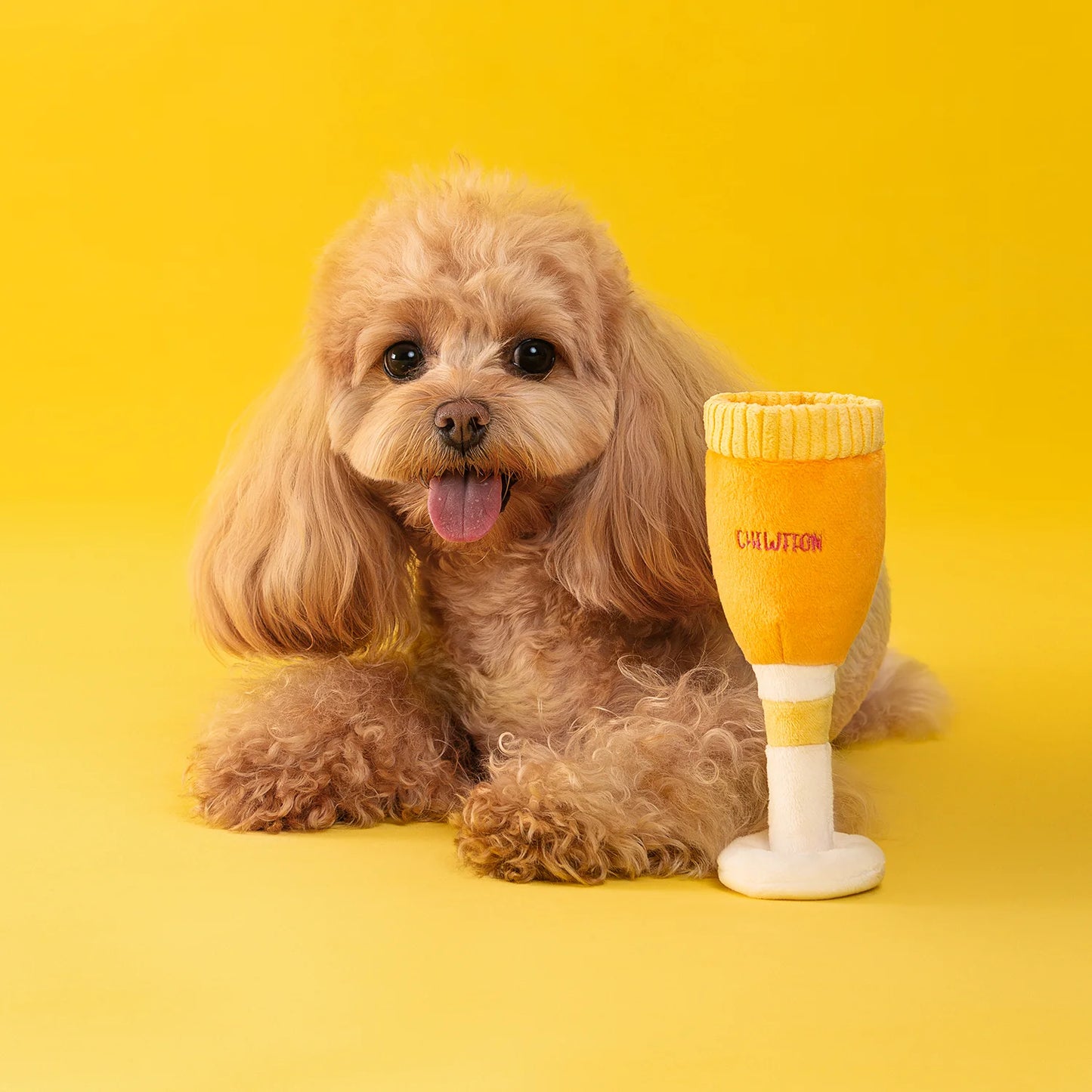 Chewffon Pawsecco Squeaky, Dog Toy