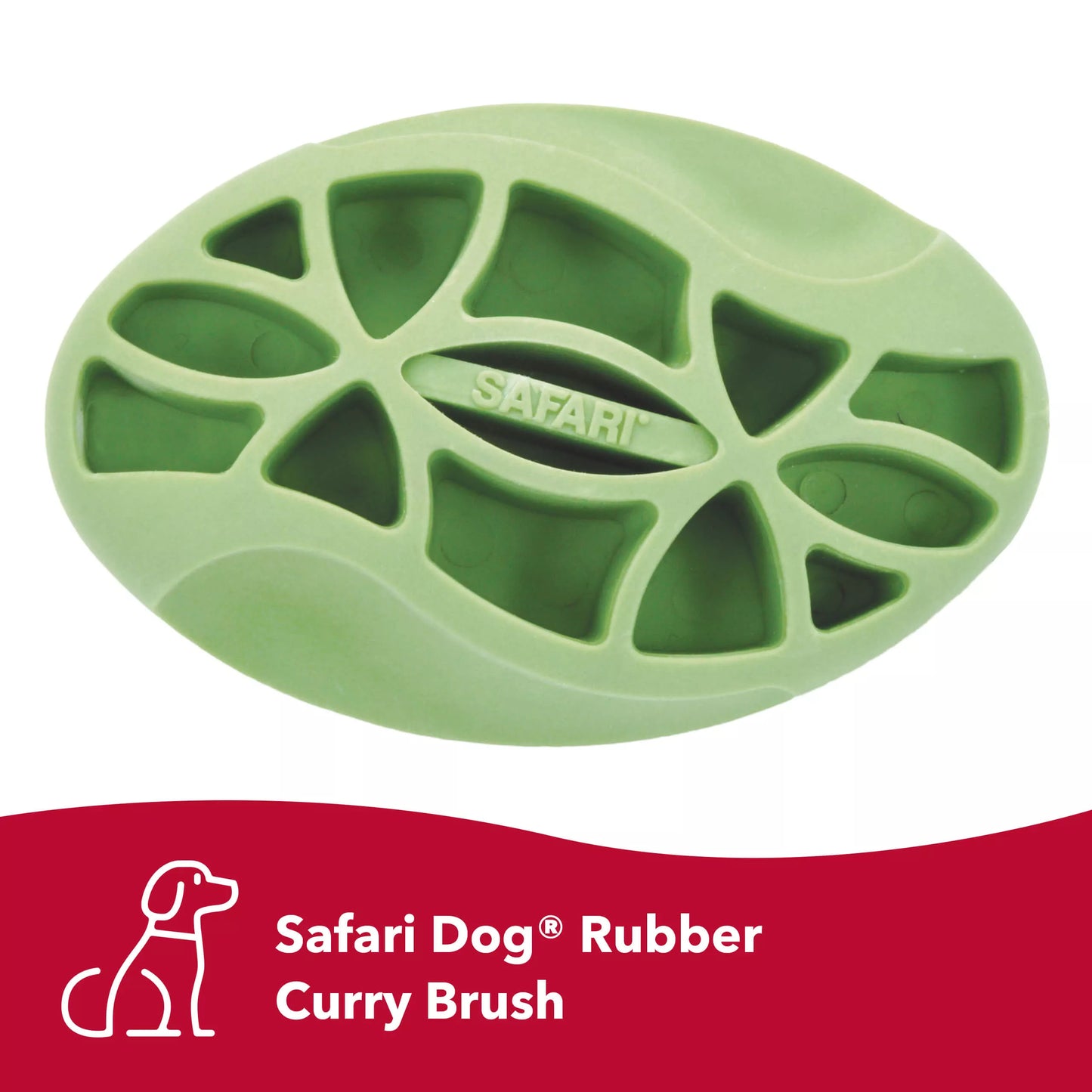 Safari Soft Tip Curry, Dog Brush