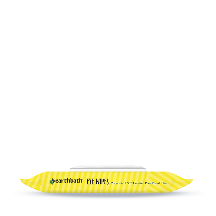 Earthbath Hypoallergenic Eye Wipes,30-Count, Pet Grooming Wipes