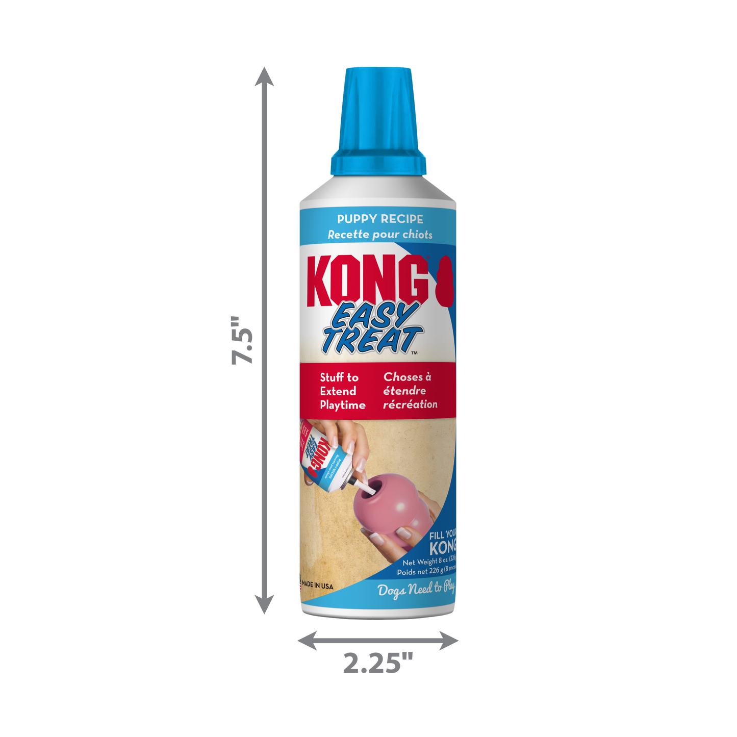 Kong Easy Treat Puppy 8-oz, Dog Treat
