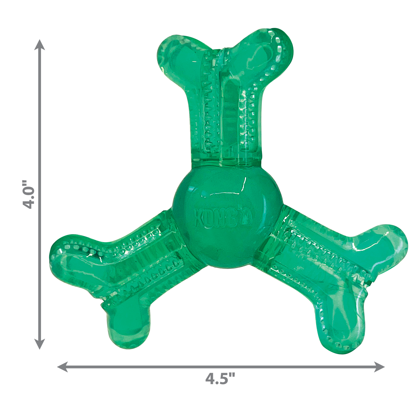 Kong Extra Small/Small Squeezz Dental Roller, Dog Toy