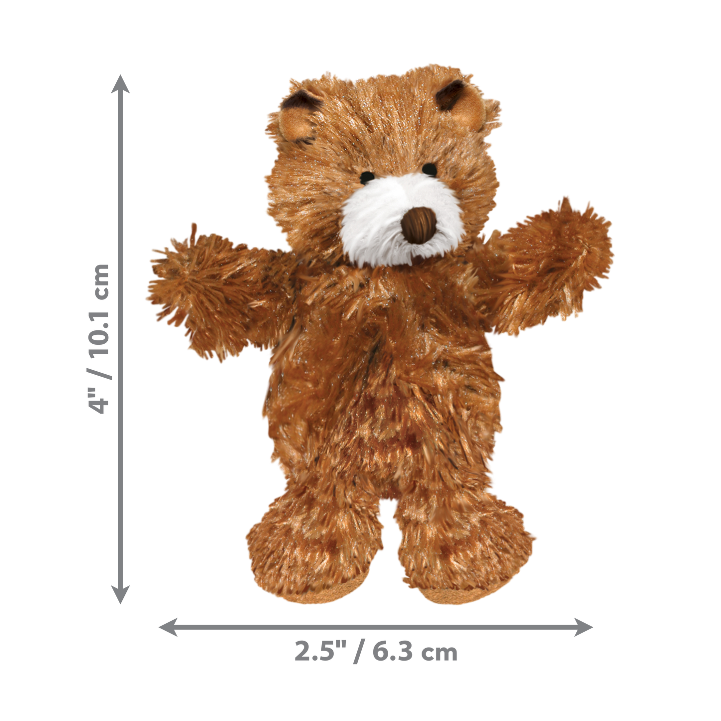 Kong Extra Small Dr.Noyz Teddy Bear, Dog Toy