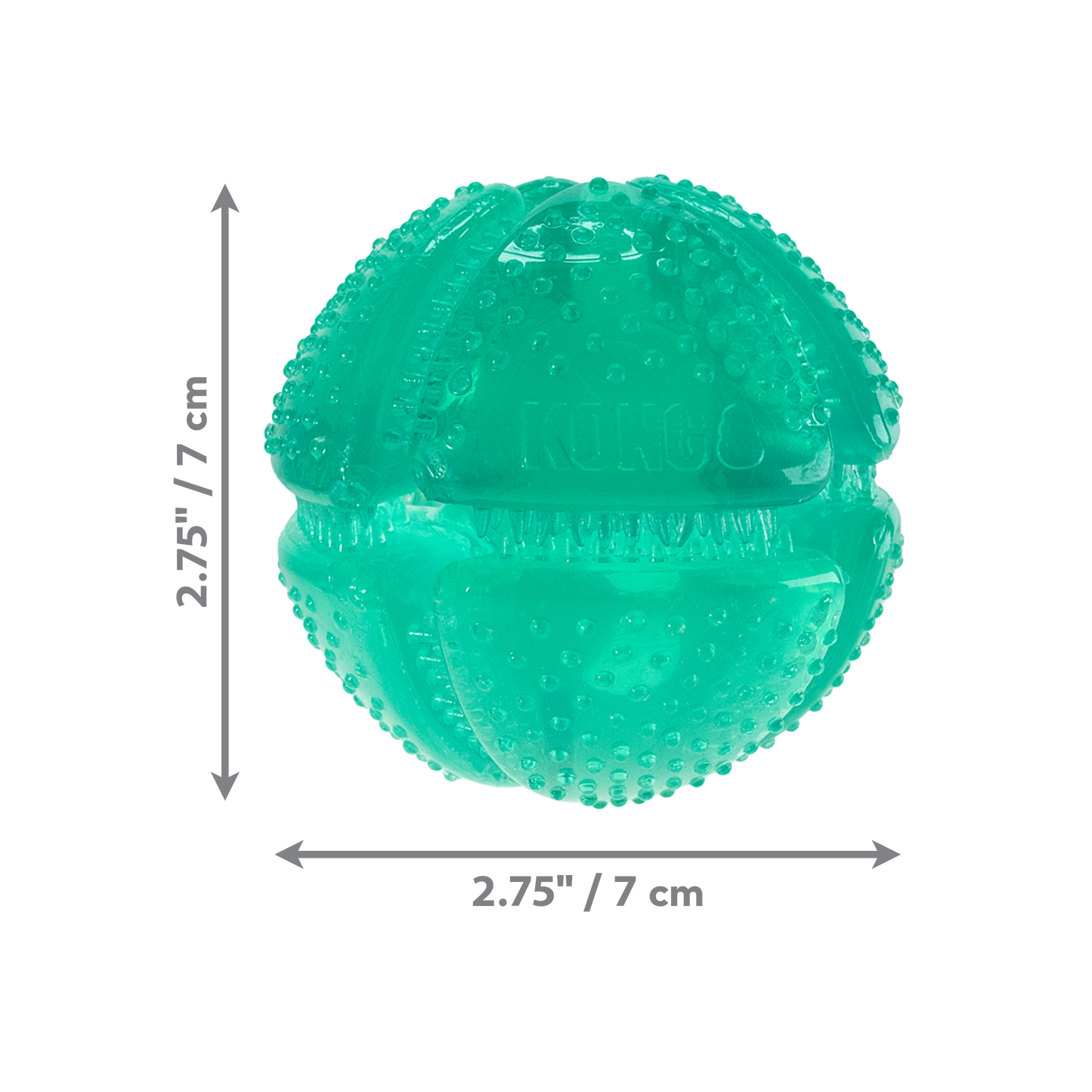 Kong Medium Squeezz Dental Ball, Dog Toy