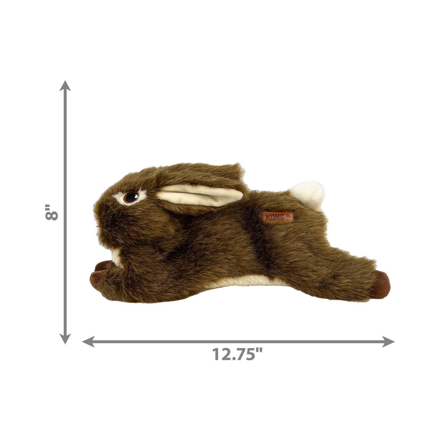 Kong Medium Wild Low Stuff Rabbit, Dog Toy
