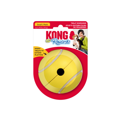 Kong Rewards Tennis Ball Treat Dispensing, Dog Toy