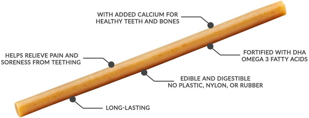 N-Bone Puppy Teething Sticks Chicken 3.74-oz, Dog Treat